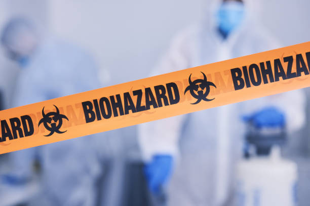 Professional Drug Lab Cleanup technician working in Lewis, IA
